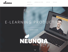 Tablet Screenshot of neunoia.com